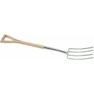 Draper - 99013 Heritage Stainless Steel Digging Fork with Ash Handle