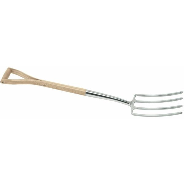 Draper - 99013 Heritage Stainless Steel Digging Fork with Ash Handle