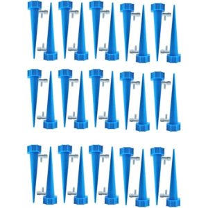 Drip Bottle, Drip Irrigation Bottle, Automatic Plant Sprinkler, Drip Irrigation, with Control Valves, for Garden Home Indoor Outdoor 15PCS