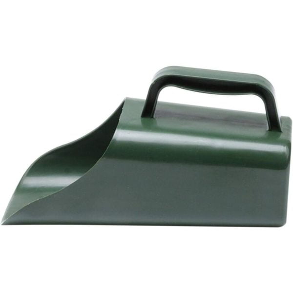 Durable Plastic Garden Shovel, Multi-Purpose Garden Soil Scoop Army Green Hand Shovel, Leaf Scoop Cultivation Digging Bucket Tool for Garden Flower