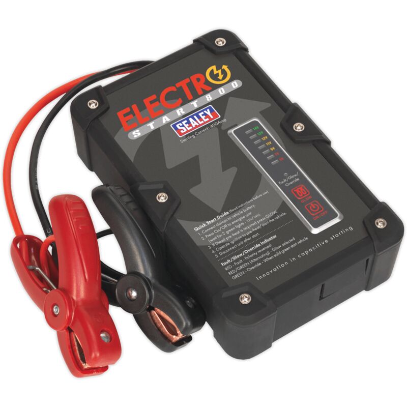 E/START800 ElectroStart® Batteryless Power Start 800A 12V – Sealey