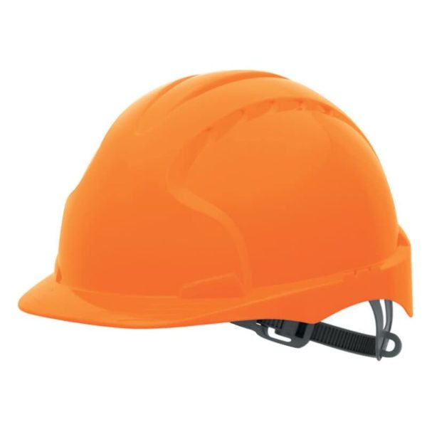 EVO2 Non-vented Orange Safety Helmet - Orange - JSP