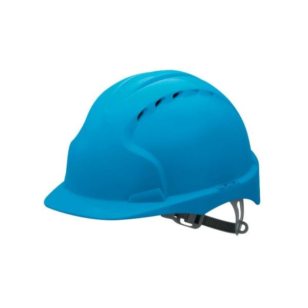 EVO2 Vented Blue Safety Helmet - Blue - JSP