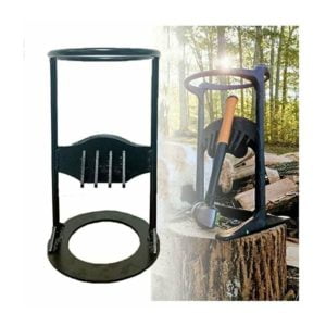Echoo - Firewood Lit Splitter,Manual Log Splitter,Firewood Lit Split Cast Iron Wedge,Black
