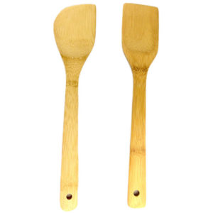 Eco-friendly Bamboo Shovel Kitchenware Set 30*6 Square Shovel + 30*6 Inclined Shovel