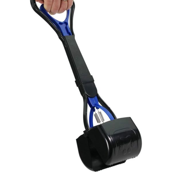 Einemgeld - 45cm Dog Shit Shovel Portable Shit Shovel with Long Handle Dog and Cat Pet Dirt Pickup Picks Up Lawn Outdoor Grass and Gravel