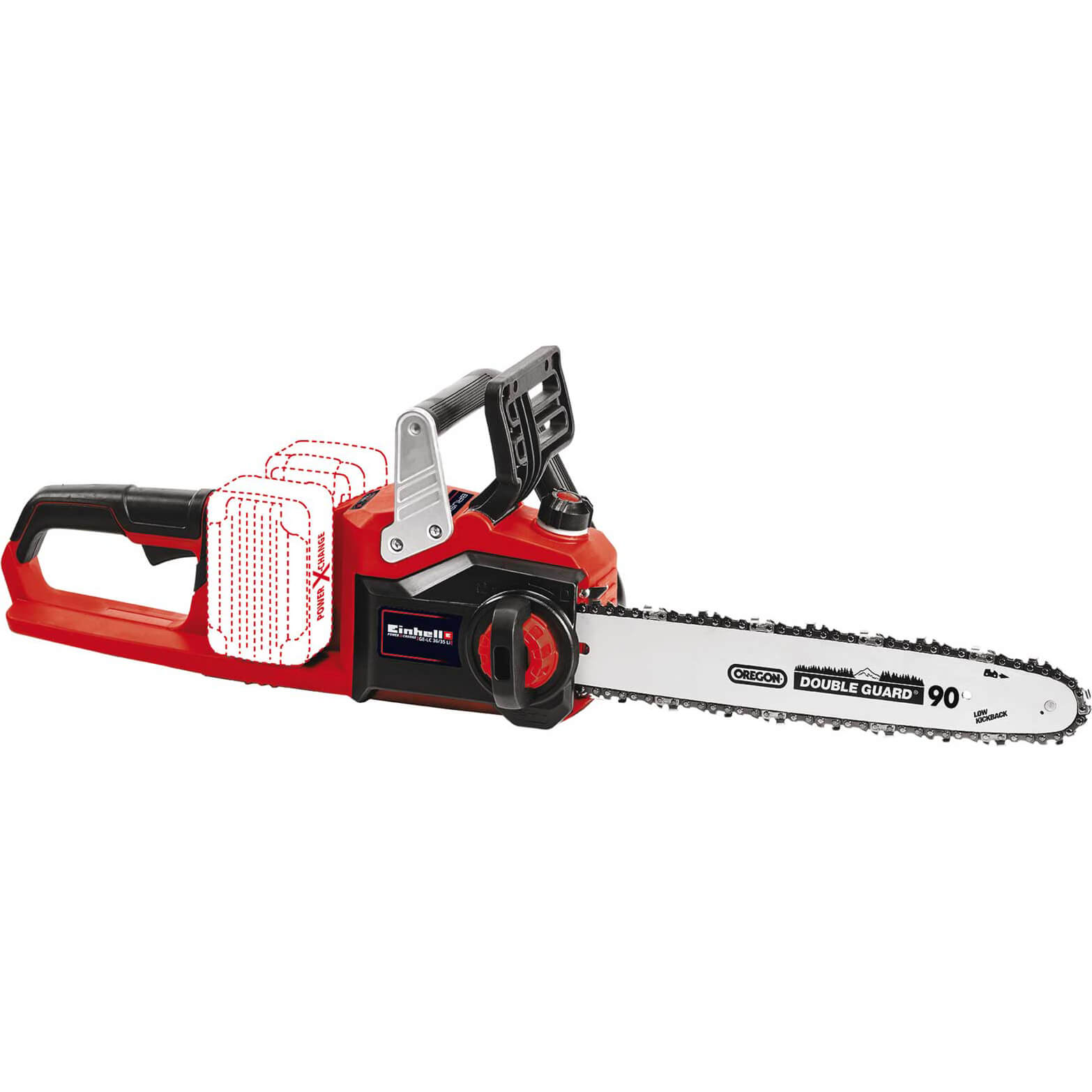 Einhell GE-LC 36/35 Li 36v Cordless Brushless Chainsaw 350mm No Batteries No Charger