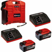 Einhell TE-AC 36/8 LI OF Set 36v Cordless Oil Free Air Compressor 2 x 5.2ah Li-ion Charger No Case