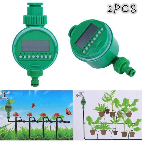 Electric Automatic Sprinkler Timer with Digital Display for Lawn Garden (1pc)