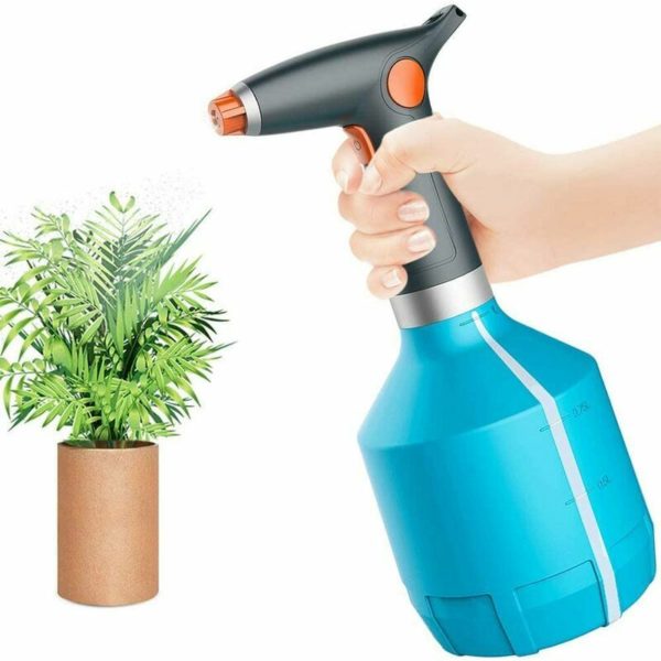 Electric Watering Can, Electric Spray Bottle for Indoor Outdoor Plants, Automatic Plant Watering-Blue