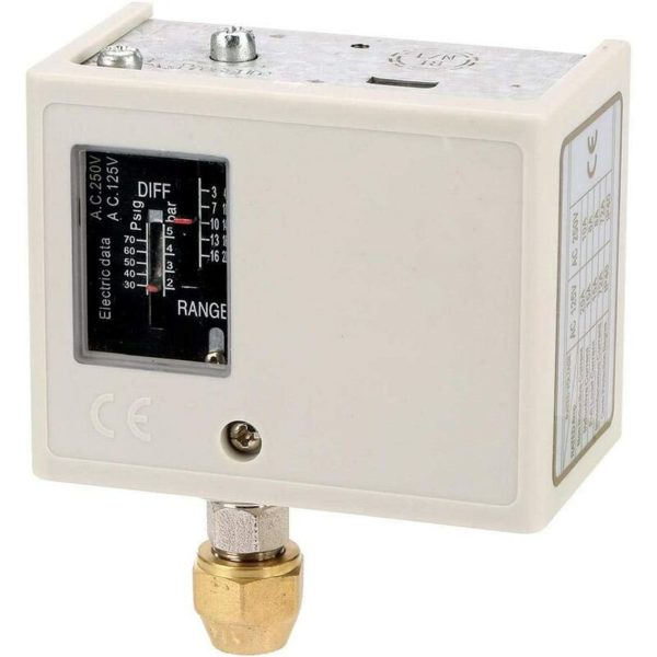 Electronic pressure controller Pressure for 24V 380V air compressor for refrigeration equipment