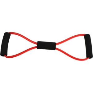 Exercise Bands Resistance Band - 8 Shape Latex Fitness Resistance Band Yoga Pull Rope Hose Tool Gym with Handle Rally Arm Exercise Home Training