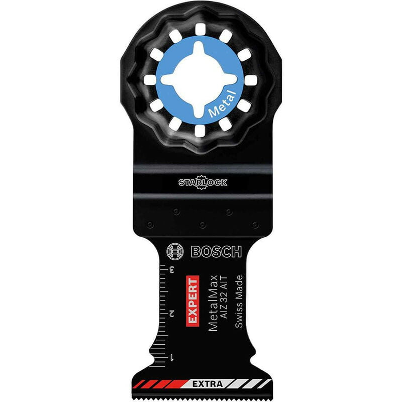 Expert Carbide 32mm Starlock Plunge Cutting Multi Tool Blades - Metal - Pack of 5 - n/a - Bosch