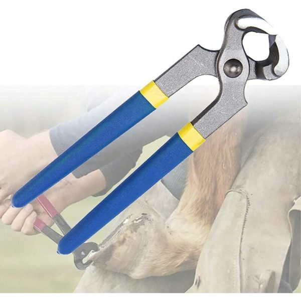 Farrier Tool, Hoof Cutter, Goat Hoof Shears, Nail Clippers, Multi-Purpose Hoof Clippers for Goats, Sheep, Pigs, Cattle, Horses,8inch