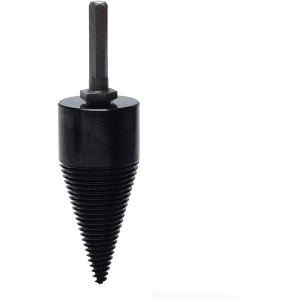 Firewood Drill Bit Professional Wood Splitter Punch Tool Quick Cut Splitting Hex Shank Screw Splitting Screw High Speed Multi-Function Carbon Steel