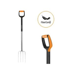 Fiskars - 133481 Xact Digging Garden Soil Fork Large FSK133481 FiberComp