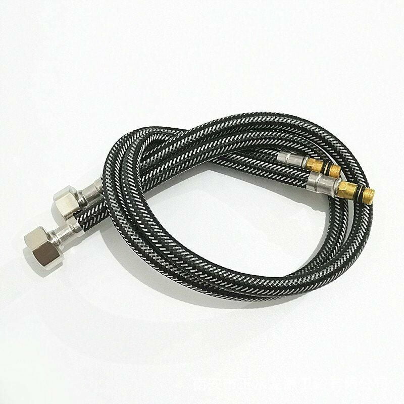 Flexible Hose For Faucet sink faucet 50cm Length Flexo for kitchen mixerIndustrial Male/Female Stainless Steel Tap or Shower Hose 2Pcs