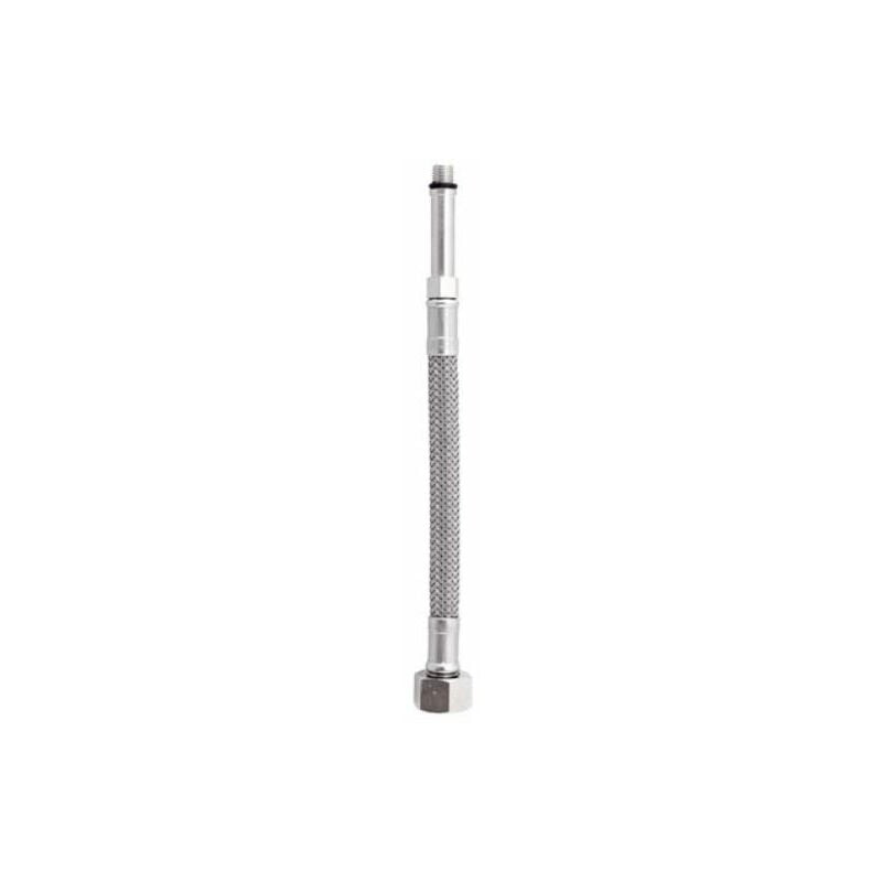 Flexitaly - 20cm Long M8 x 3/8' Inch bsp Flexible Tap Connector Faucet Tail Hose Water Pipe