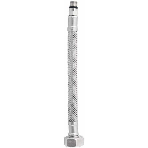 Flexitaly - 60cm Flexi Flexible Kitchen Basin MonoBloc Tap Connector Hose Pipe M12 x 3/8' bsp