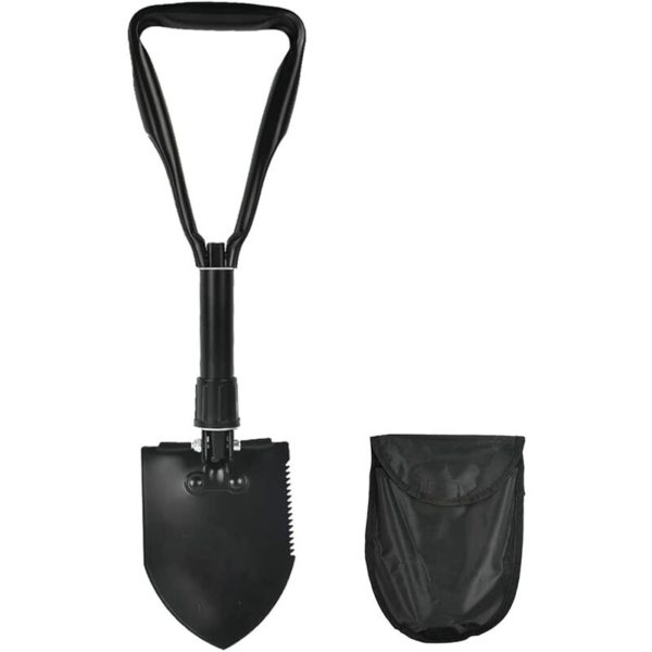 Foldable Emergency Survival Shovel, Mini Multifunction Camping Shovel ...