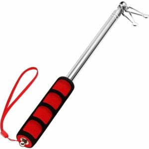 Foot Blue Telescopic Hand Flag Poles, Collapsible Flagpole