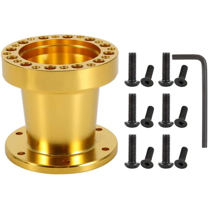 For Steering Wheel gt2i for Steering Wheel Adapter Plate g29 Steering Wheel Hubs 2 Colors 3 Inch Car Steering Wheel Hub Car Universal Aluminum