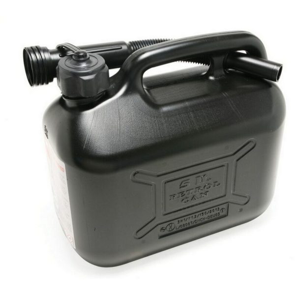 Fuel Can Black 5L - Hilka