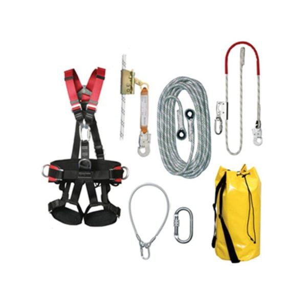 G-Force P70 Pro Roofers Full Body Height Safety Fall Arrest Harness Kit M-XL