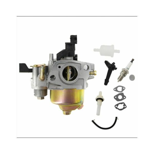 GX160 Gasoline Engine Carburetor 168F Water Pump GX200 Generator Carburetor Gasket Spark Plug Filter 3pcs