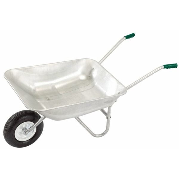 Galvanised Wheelbarrow, 65L 31619 - Draper