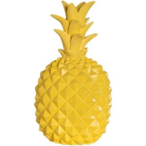 Gaosu Resin Pineapple Figurine Room Decor, Pineapple Coin Piggy Bank Money Cans Boxes, Creative Collectible Ornaments Crafts