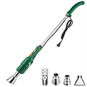 Gardebruk Electric Weed Burner 2000W 50°C or 600°C with 4 Nozzles Environmentally Friendly Barbecue Lighter Fire Device