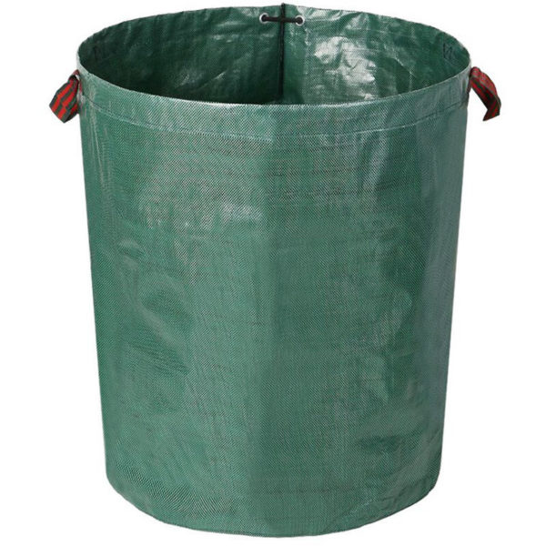 Garden Bag Garden Plants Leaf Collection Storage Garbage Bag Garden Leaf Waste Bag Reuseable Heavy Duty Gardening Bag 400L 106 Gallons,model:Dark