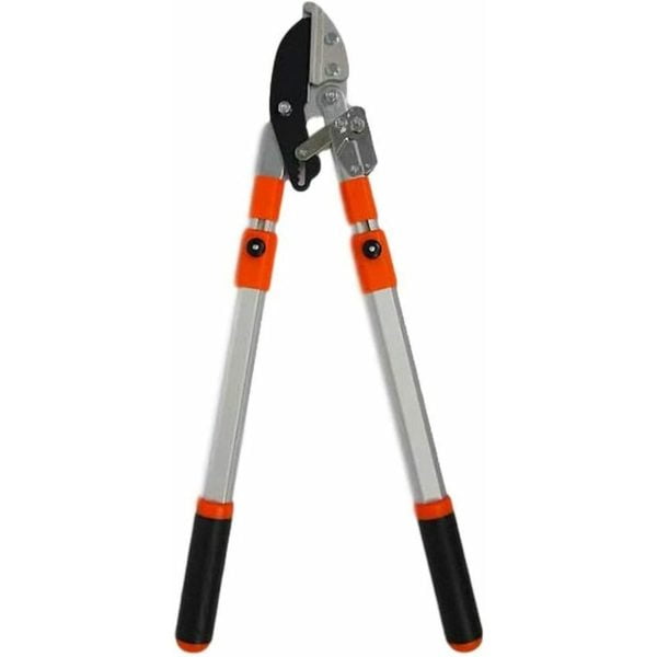 Garden Factory - Branch Cutter with Rack - Telescopic with Notch - Aluminum Branch Cutter - Professional Branch Cutter Shears