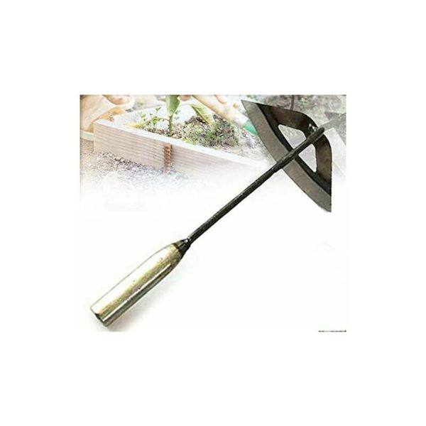 Garden Hoe All Hardened Steel Hollow Hoe With Long Handle, Garden Weeding Tool, Soil Loosening, Garden Tool Hoe (s) - Flkwoh