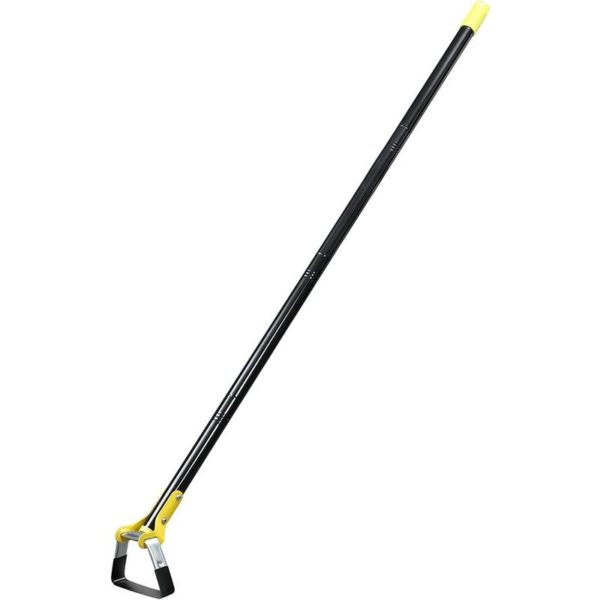 Garden Hoe for Weeding, 1.2m Long Handle, Heavy Duty with Buckle, Weed and Loose Soil Gardening Tool