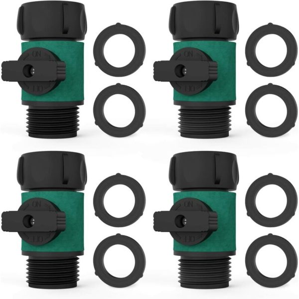 Garden Hose Shut Off Valve, Garden Hose Turn Off Valve Garden Hose Connector Set