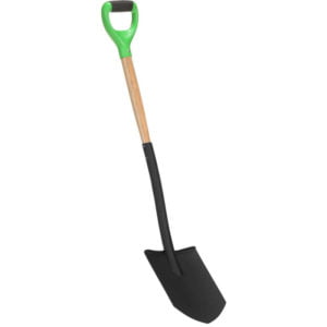 Garden Point Shovel D Grip Steel and Hardwood