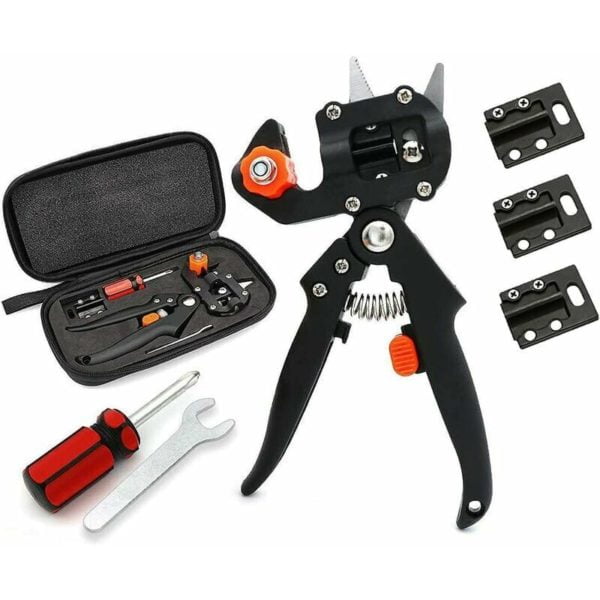 Garden Pruning Shears, Gardening Professional Grafting Scissors, Fruit Tree Twig Vine Gardening Kit, Plant Grafting Pliers, Pruner Tools Blades