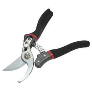 Garden Pruning Shears, Spring Pruning Shears Professional Scissor Secateurs Secateurs with Spare Stainless Steel Blade/Spring, pvc Non-Slip Handle,