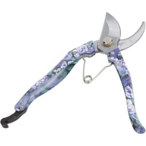 Garden Secateurs Stainless Steel Blade Pruner, Ergonomic Garden Tool for Easy Pruning (Blue)