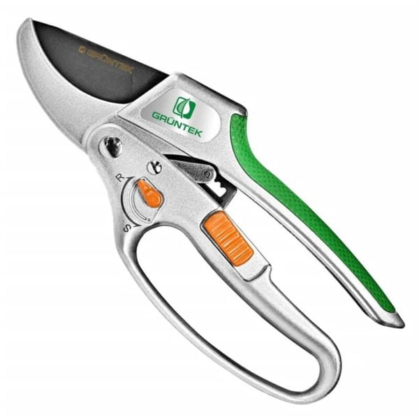 Garden Shears cacatoes with Swivel Ratchet 215 mm grüntek