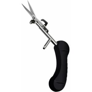 Garden Tool Pointed Secateurs Secateurs Fruit Scissors(Black)