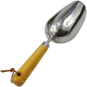 Garden Tools Stainless Steel Shovel Small Lightweight Multifunctional Coop Soil Shovel for Gardening