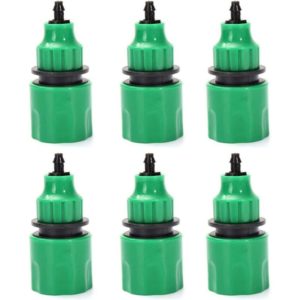 Garden hose hose one way adapter tap fitting fitting for irrigation Set of 6
