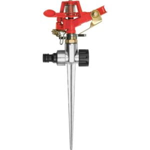 Garden impulse sprinkler zinc alloy spike 6 patterns 24 m range (YT-8986) - Yato