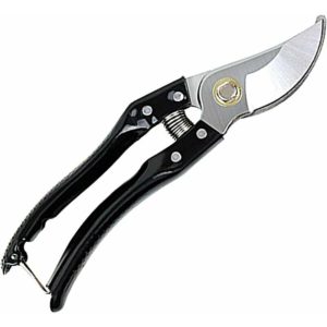 Garden pruning shears, power scissors stainless steel pruning shears sharp, locking mechanism and non-slip handle for branches, stems, flowers,