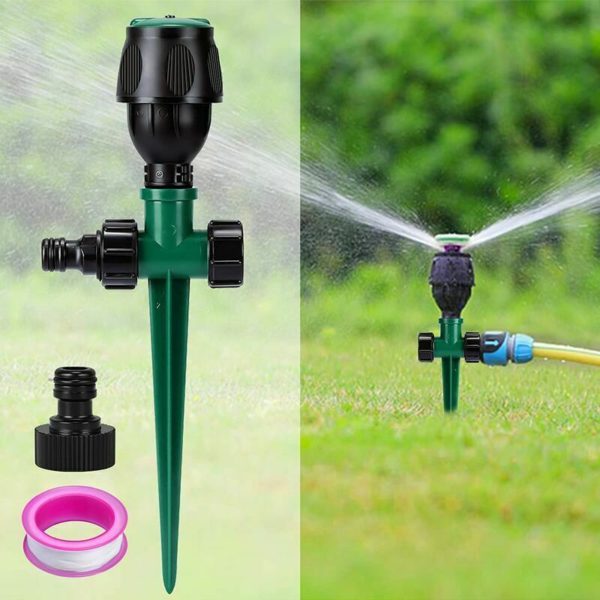 Garden sprinklers, lawn sprinklers, rotary sprinklers, automatic garden watering, plants, flowers, vegetable irrigation sprayers 2pcs for sale