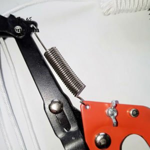 Garden tools red iron bookcase band saw belt rope high branch shears high altitude pruning fruit tree pruning shears