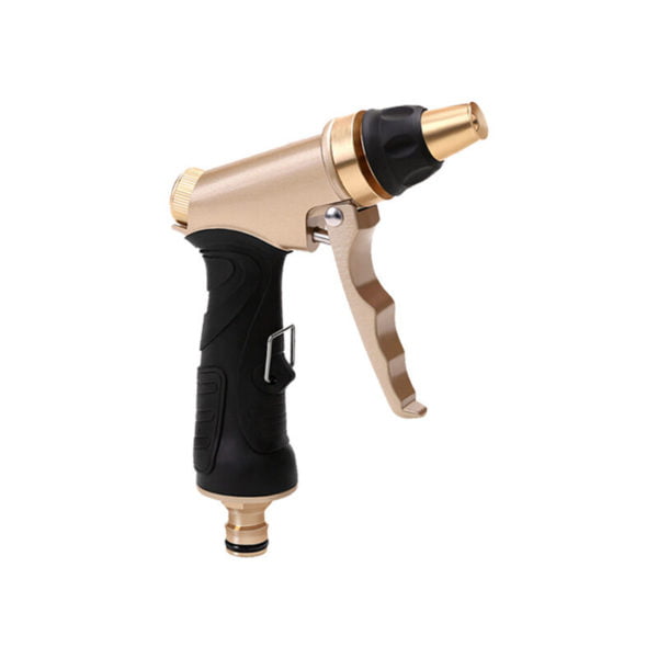 Garden water gun car wash water gun golden paint high pressure car wash water gun